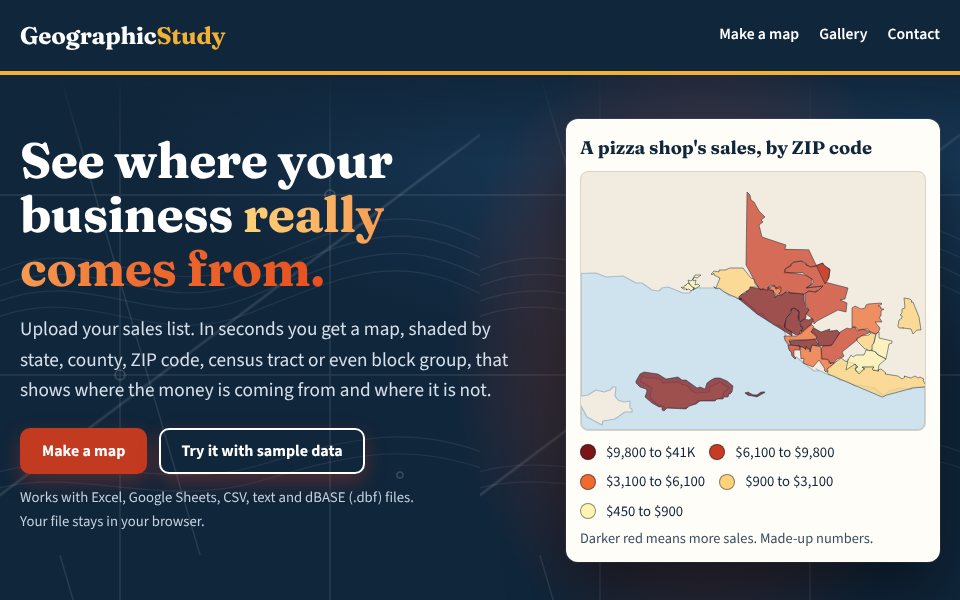 geographicstudy home page