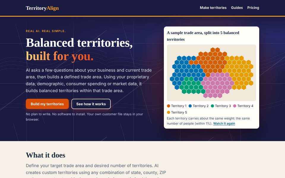 territoryalign home page